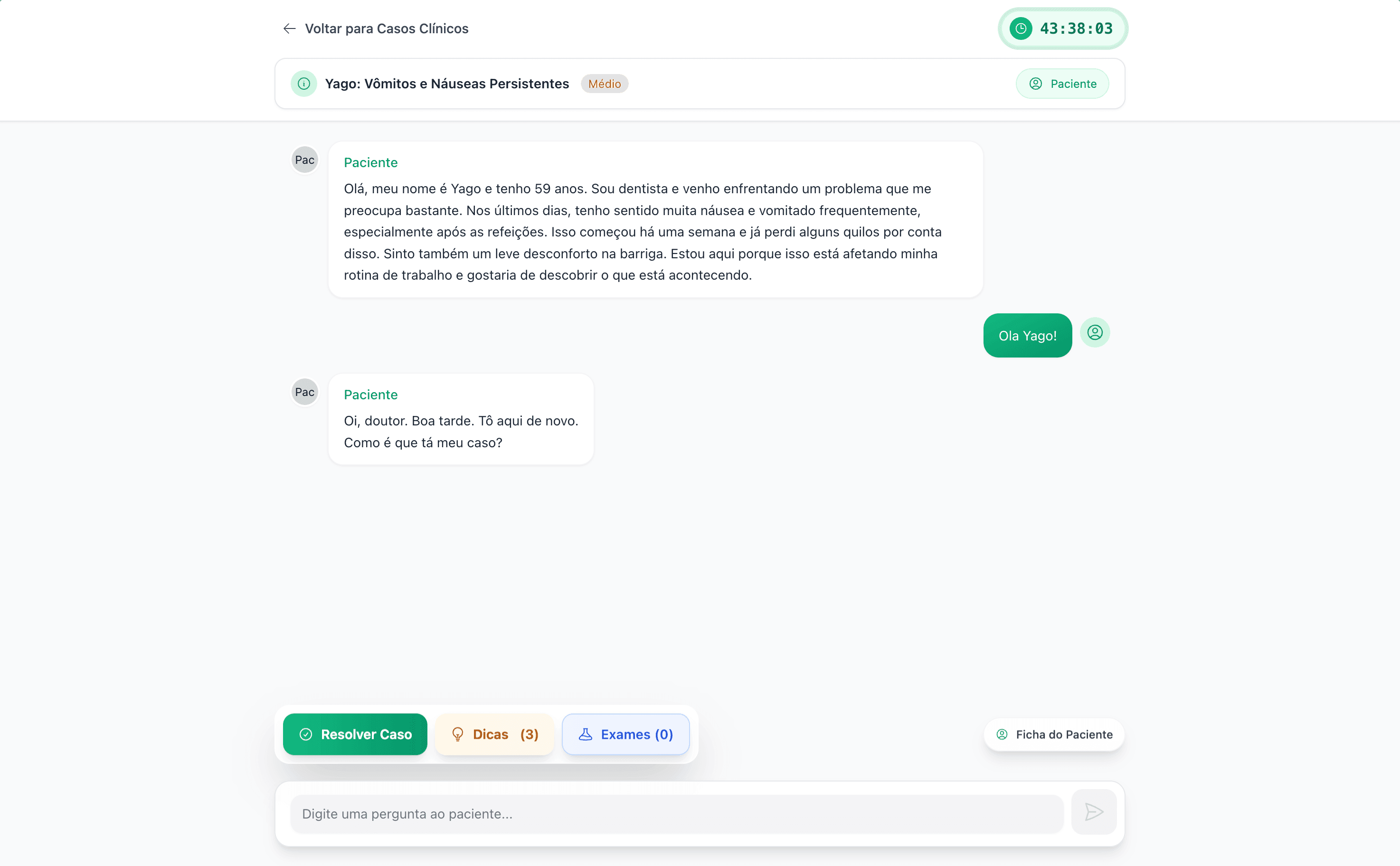 Casos Clínicos com IA