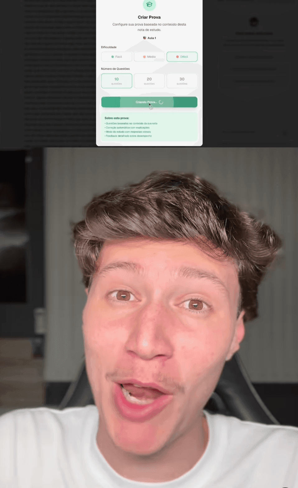 Video testimonial by iampedrogois
