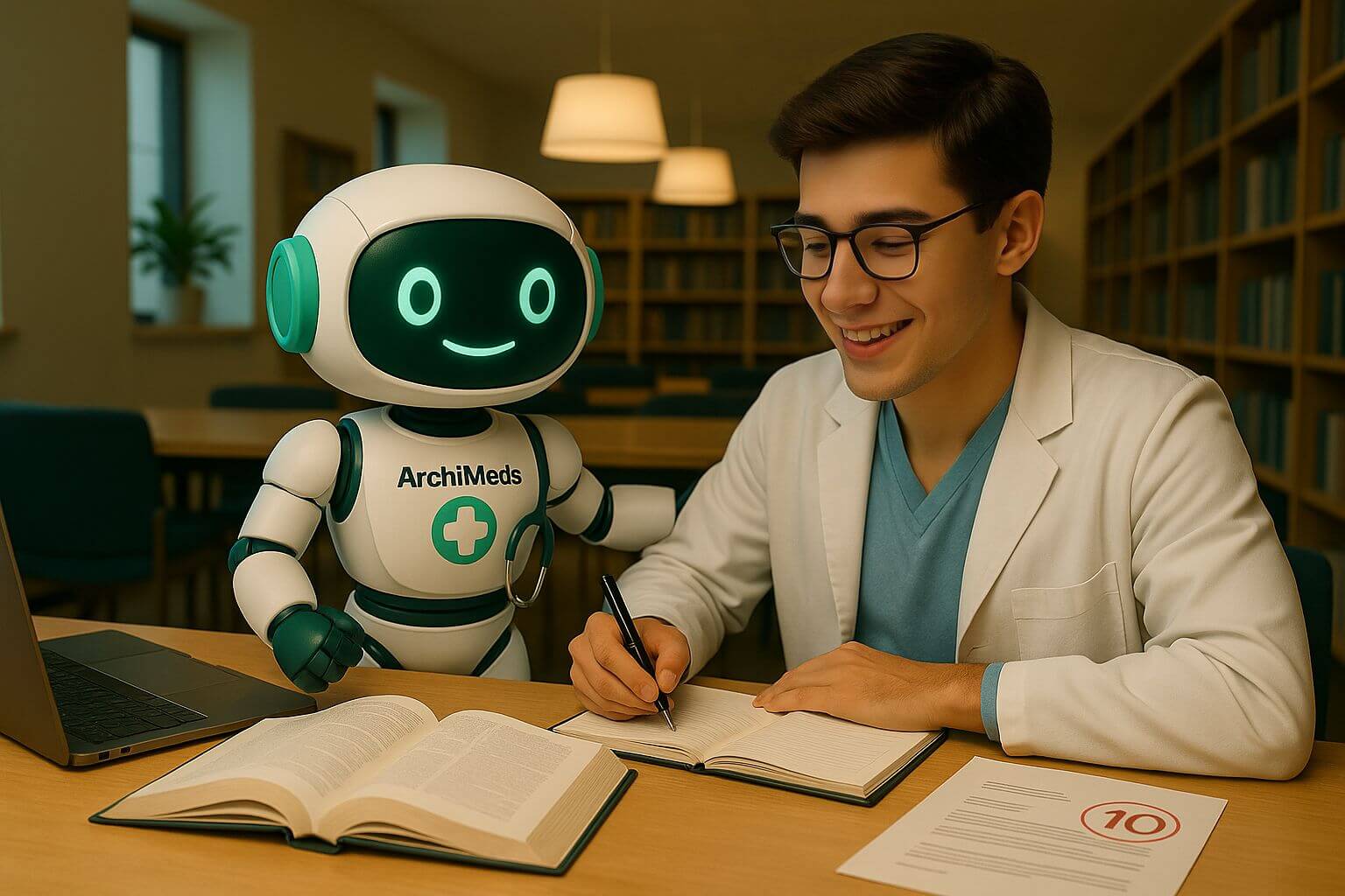 Como Usar IA para Estudar Medicina e Melhorar Suas Notas